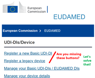 EUDAMED issue