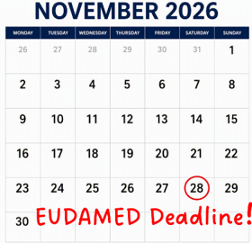 EUDAMED deadline